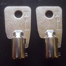 GG101-GG149 2 Keys Chicago Lock ACE Tubular Barrel Cut To Your Code: GG101-GG149