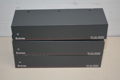 Lot 3x Extron DVI DA2 Dual DVI Output Distribution Amplifier #W3283