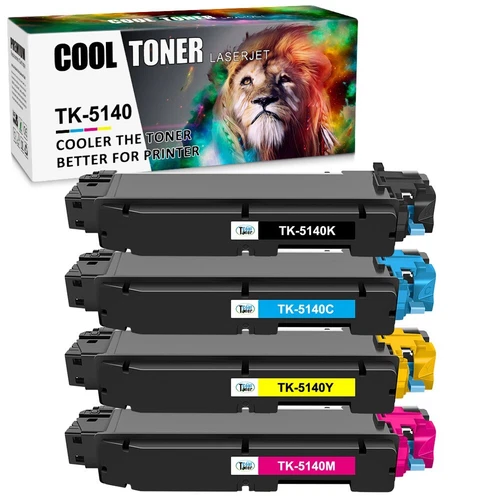4 XXL Toner für Kyocera TK-5140 TK5140 Ecosys M6030 dn M6530 cdn P6130 cdn