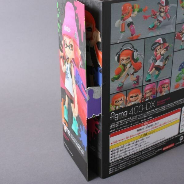 Splatoon 2 Figma 400-DX Splatoon Girl DX Edition Used W/box Splatoon 2 Figma 400-DX Splatoon Girl DX Edition Used W/box