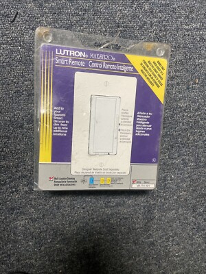 Lutron Smart Maestro Smart Remote Control Dimmer  MA-RH-WH White  NOS Slave Unit