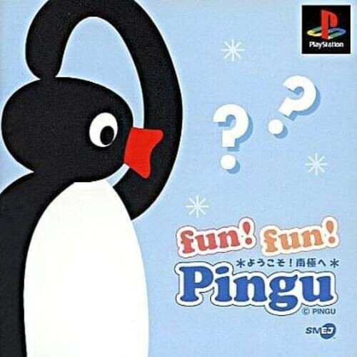 PS1 Fun Fun Pingu Youkoso! Nankyoku He PlayStation 1 Japan Game