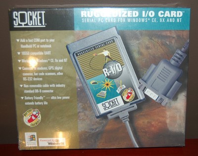 Socket Pcmcia Serial I O Port Adapter Ruggedized Pc Card R I O Ebay