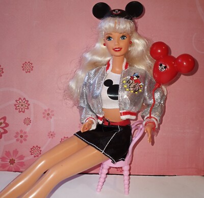 Mickey Mouse Walt Disney World Barbie 25th Anniversary Walt Disney