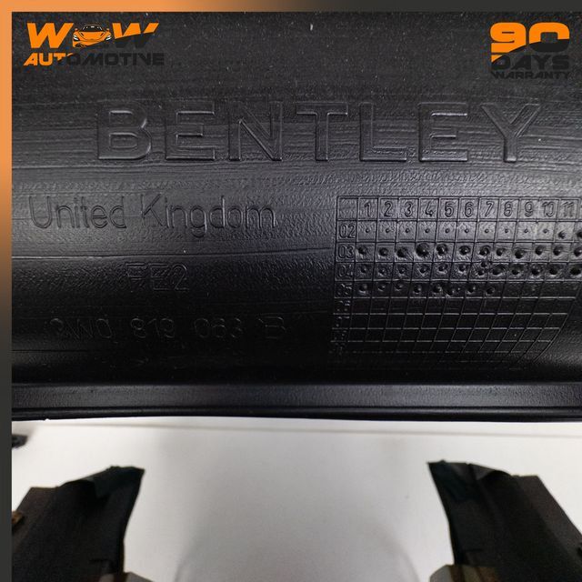 04-13 BENTLEY CONTINENTAL GT GTC DASHBOARD PANEL DASH BOARD GREEN OEM