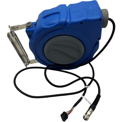 F Fanuc A05B-2256-C113 robot teach pendant Cable coil reel+20M wire line storage