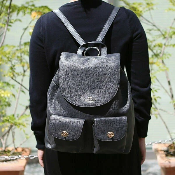 Coach 29008 Billie in Pebble Leather Backpack | eBay