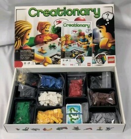 LEGO Games: Creationary (3844) Pre-owned Incomplete Missing 49 Pieces