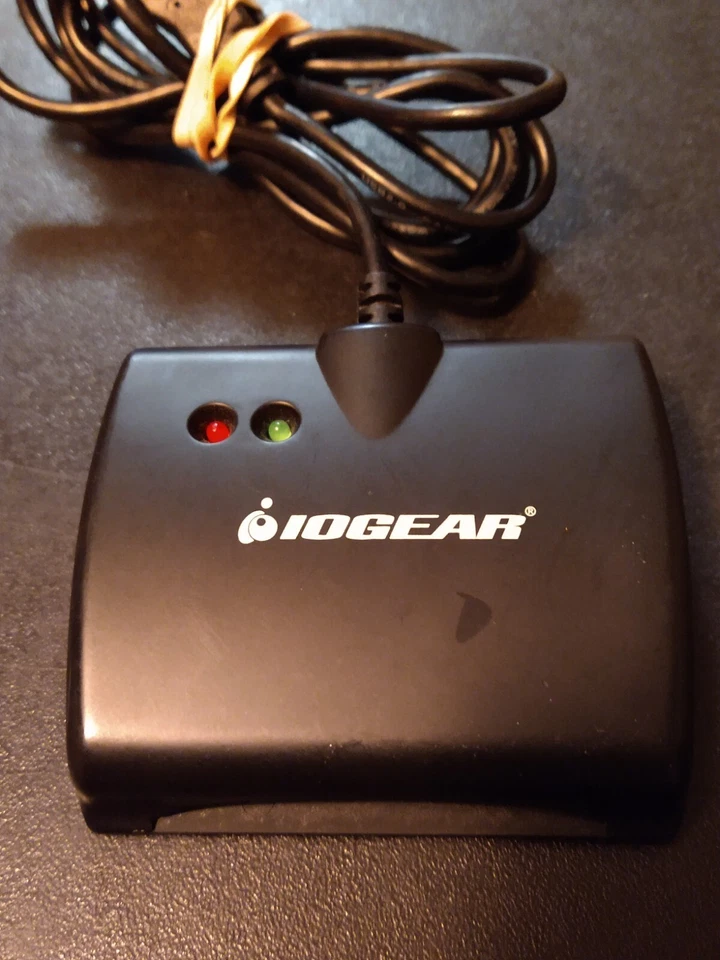 IOGear GSR202 USB CAC Smart Card Access Reader FREE SHIPPING - Image 2 of 4