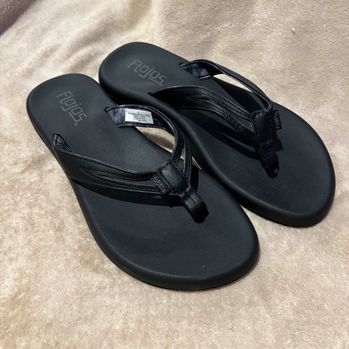Flojos Sandals Womens 6 Casual Comfort Slip On Flip Flops  display picture 3