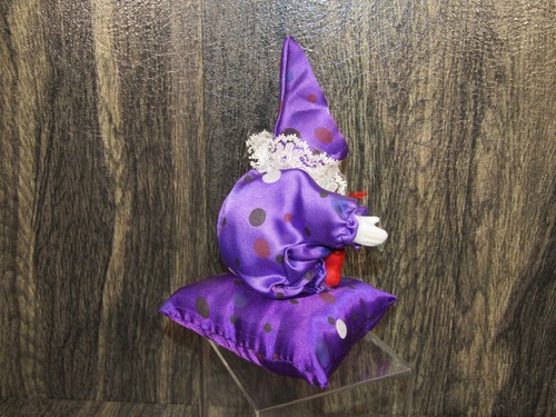 Vintage 1980’s Small Odd Porcelain Circus Clowns 5" Lot of 3 Collectibles - Picture 13 of 20