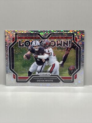 2021 Panini- Prizm Football- Devin White Silver Disco Lockdown SP
