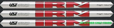 UST Mamiya DHI Series .370'' Tip Graphite Iron Shafts Ladies Flex 57g Set of 3