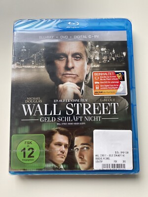 Wall Street Geld Schläft Nicht Blu-ray NEU OVP