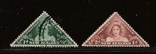 1943 NZ Royal Princesses Health SG 636/7 Used