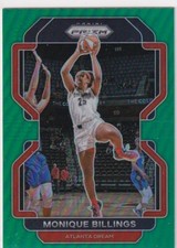2022 Panini WNBA Prizm Green Refractor #150 Monique Billings