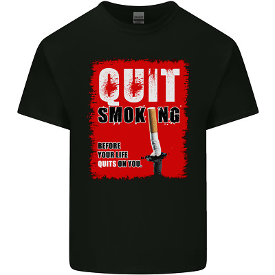 Quit Smoking Before Your Life Quits on You Kinder T-Shirt Kinder