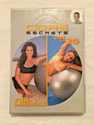 Gunnar Petersons DVD Core Secrets Fun-Damentals & Give Me 20 Workout Abs & Back