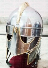 Norman King Helmet Fully Wearable Adult Size Fully Medieval Norman Viking Style