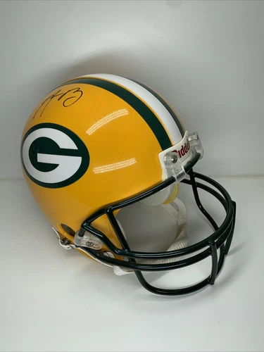 Green Bay Packers Aaron Rodgers Signed Full Size Authentic Proline Helmet