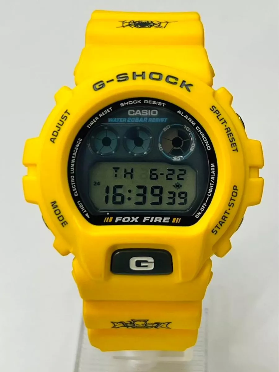 G-SHOCK　カシオ　DW-6900H-9　FOX FIRE　イエロー