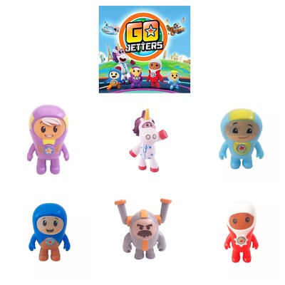 CBeebies Go Jetters Spielzeug Magazin Figuren - Wählen Sie aus Dropdown-Menü