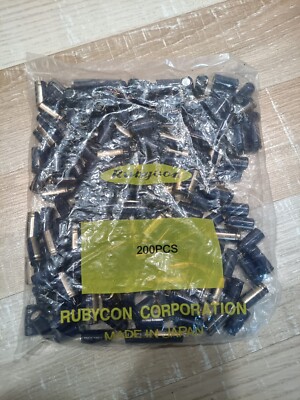 200x (Pack)  Rubycon MBZ 6.3v  2200uF  Low ESR