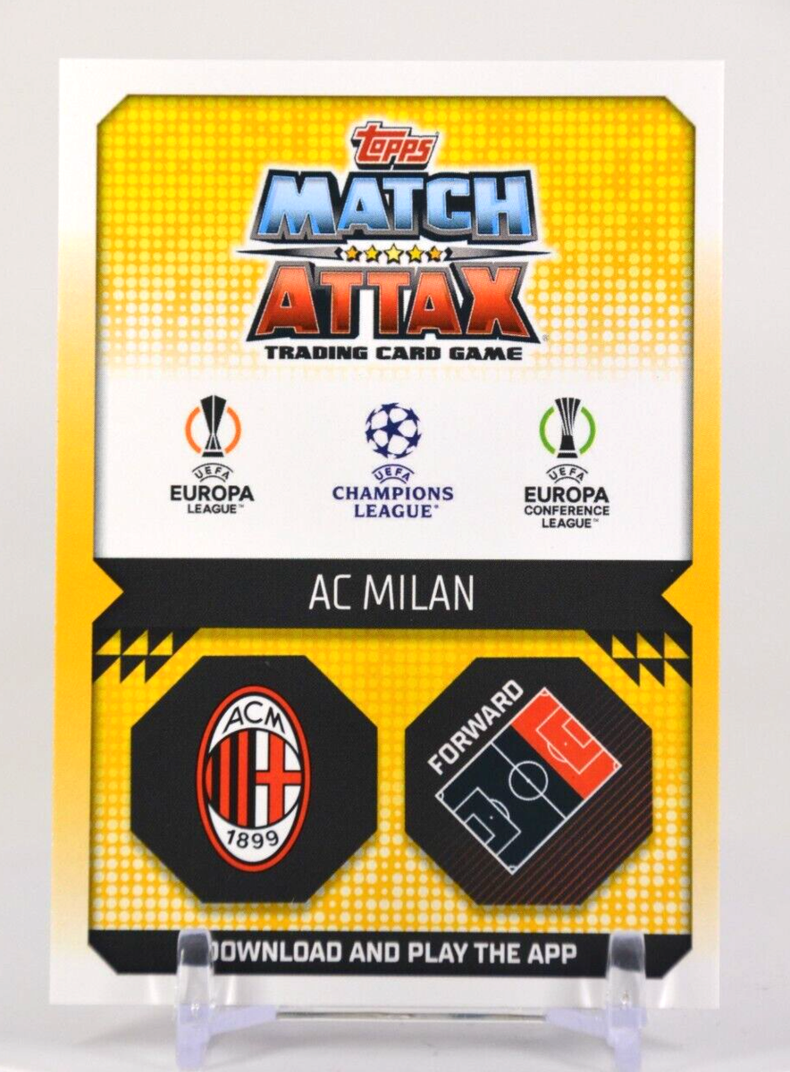 2022-23 Topps Match Attax Extra UEFA Zlatan Ibrahimovic MV12 Mega