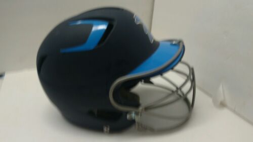 Easton Bell Sports Natural Grip Baseball Helmet With Mask 6 3/8 - 7 1/8 - Afbeelding 1 van 12
