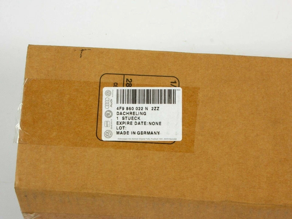 Audi A6 Quattro Avant Wagon 2006-2011 riel de techo derecho cromado 4F9860022N2ZZ Foto 4 de 4