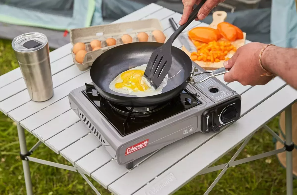 Single Burner Propane Stove - Camping Emergency Cooking Supplies