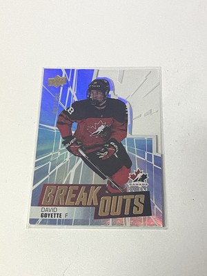 2022 Upper Deck Team Canada Breakouts #TCB-13 David Goyette /100  **033893