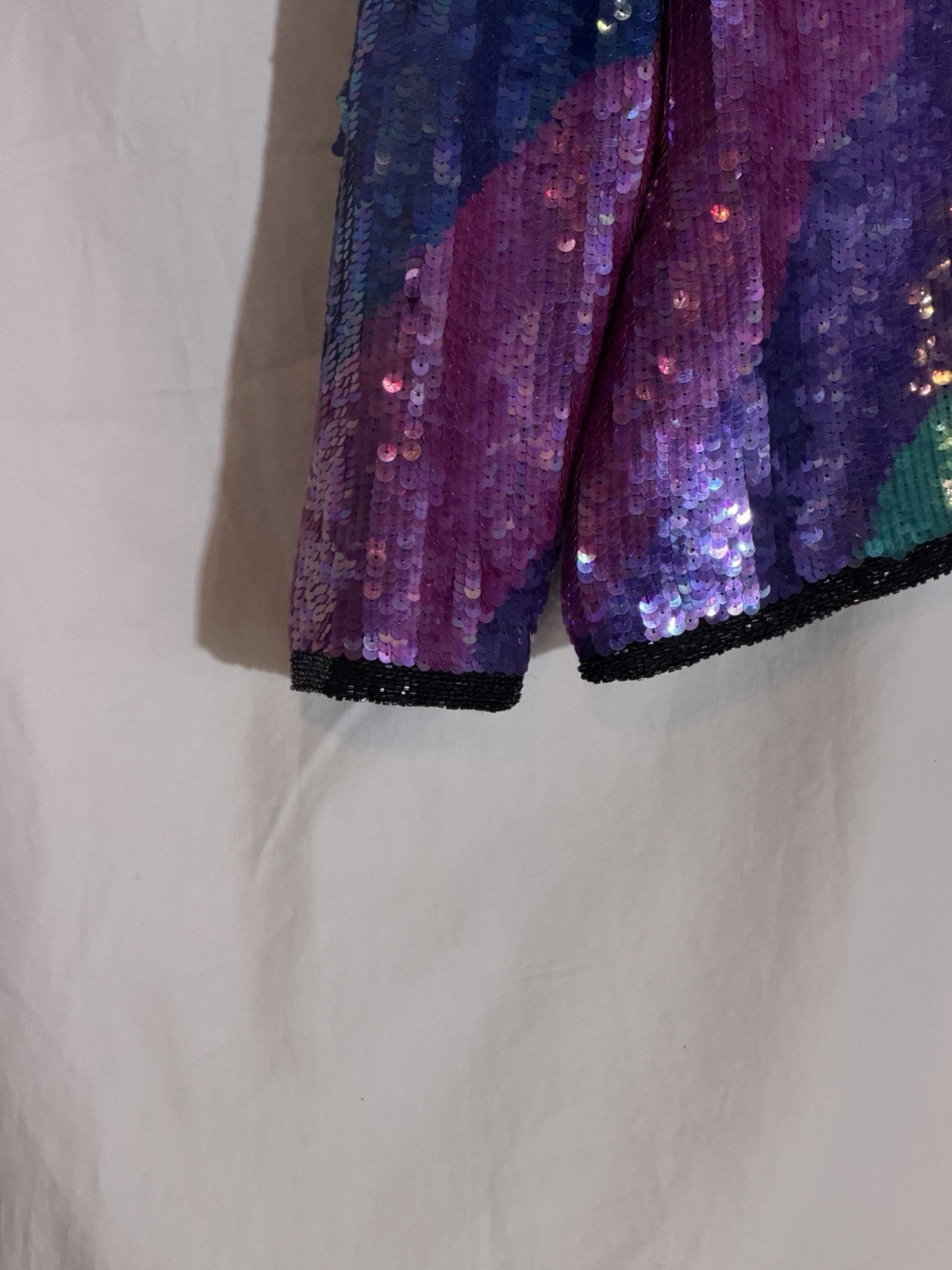 STENAY SILK JACKET SEQUIN JACKET  MEDIUM - image 2