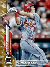 2020 Topps #44 Tommy Edman Gold Star