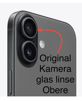 Original Apple iPhone 17 Kamera Linse Glas Camera Lens Obere + 3M Kleber Neu