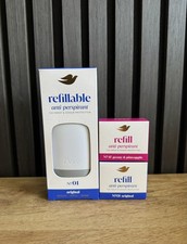 Image of Dove Refillable Anti Perspirant No1 Original Deodorant Case + 3 Refills New