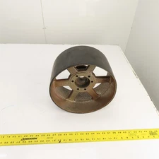 TB Woods RRX 12" x 6-3/8" Standard Duty Crowned Face Drum Drive Pulley Flat Belt