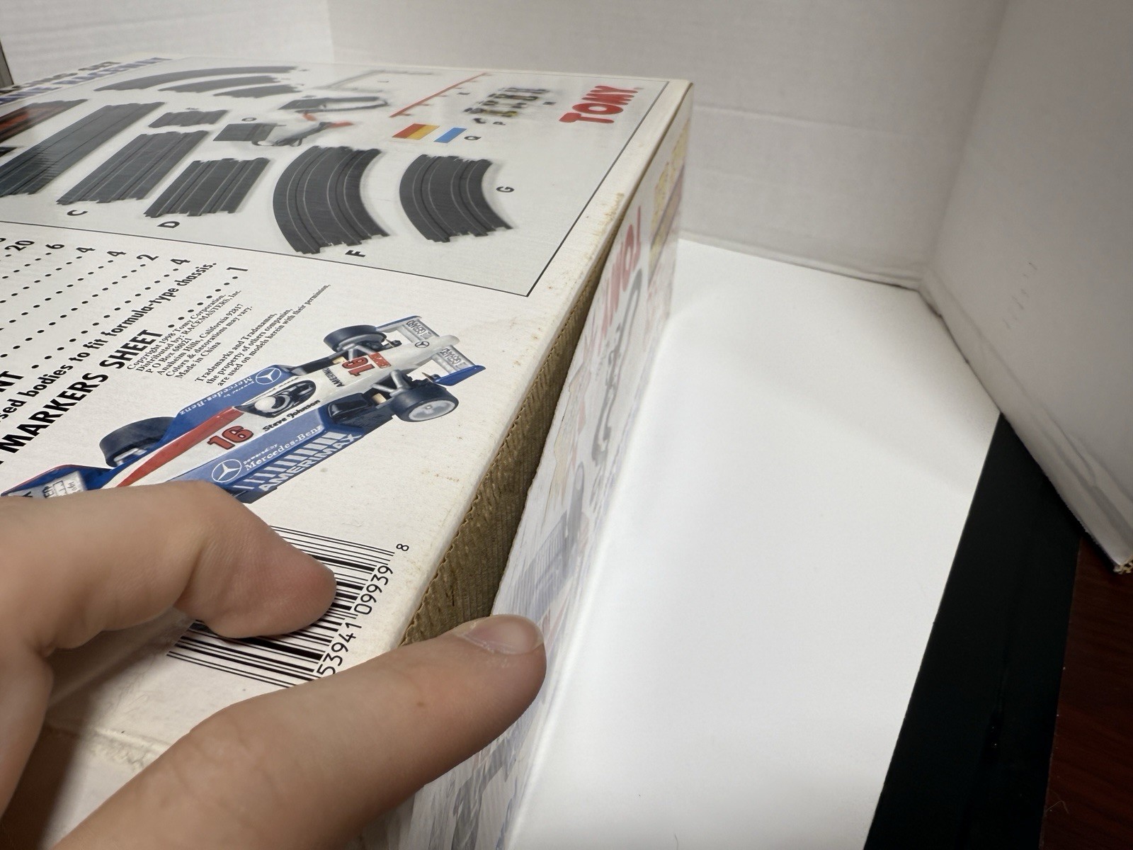 SLOT CARS TOMY TEAM AFX SUPER INTERNATIONAL RACE SET HO SCALE ROAD RACING