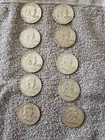 10 Franklin Half Dollars