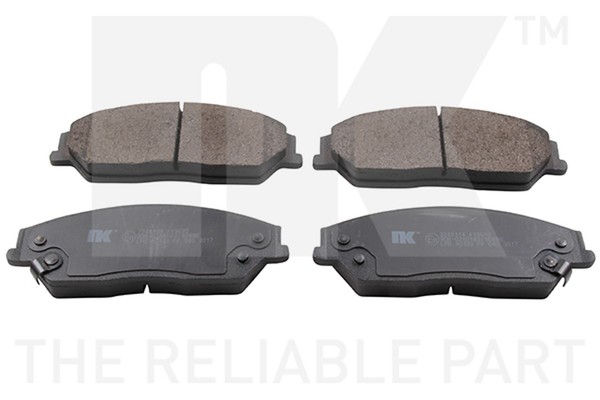 Nk Bremsbelagsatz Scheibenbremse 2245114 FüR Aurion Camry Toyota ACV40_ ACV40R-image