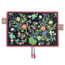 Hobonichi Techo Cover Antique Handkerchief Primavera Red A6 Original Size