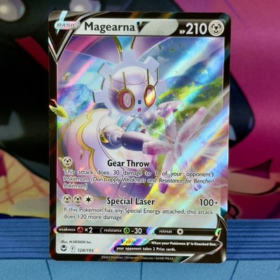 Magearna V - 128/195 - Half Art - Silver Tempest - Englisch - Pokemon