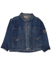 Krizia Mens Oversized Denim Jacket UK 14 Medium Blue AN14