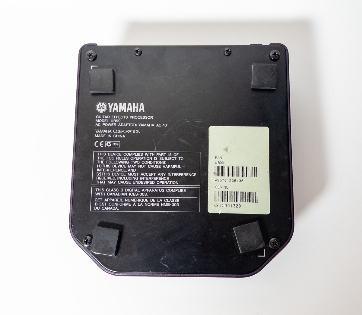 Yamaha Magicstomp UB99 Effects Processor Tested Working Used w