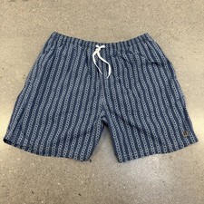 Vtg 90s Tommy Hilfiger Shorts Mens XL Swim Trunks Floral Stripe Embroidered