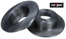 2x Bremsscheibe MAXGEAR 19-0685 2 Bremsscheiben Hinterachse Hinten für Audi