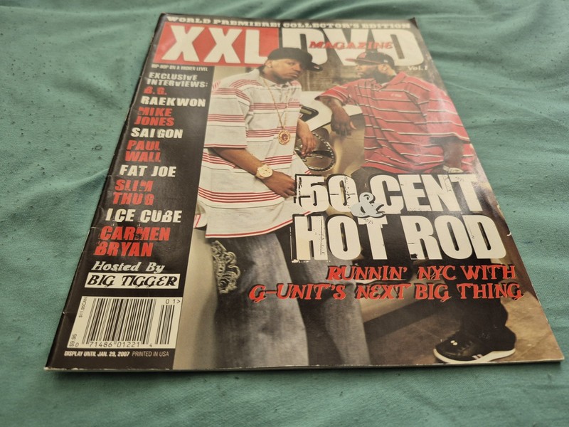 XXL DVD magazine 50 Cent Hot Rod B.G. Raekwon Mike Jones Paul Wall Fat Joe 