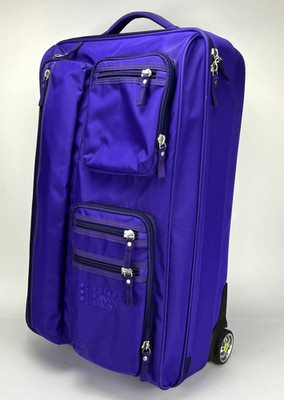 GEORGE GINA & LUCY Suitcase Wheeled Carry-on bag Extendable Purple Preimum