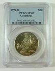 1992-D Columbus Commemorative Half Dollar PCGS MS69