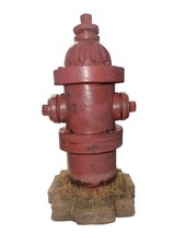5.25  Resin Fire Hydrant Made By May Rich Company